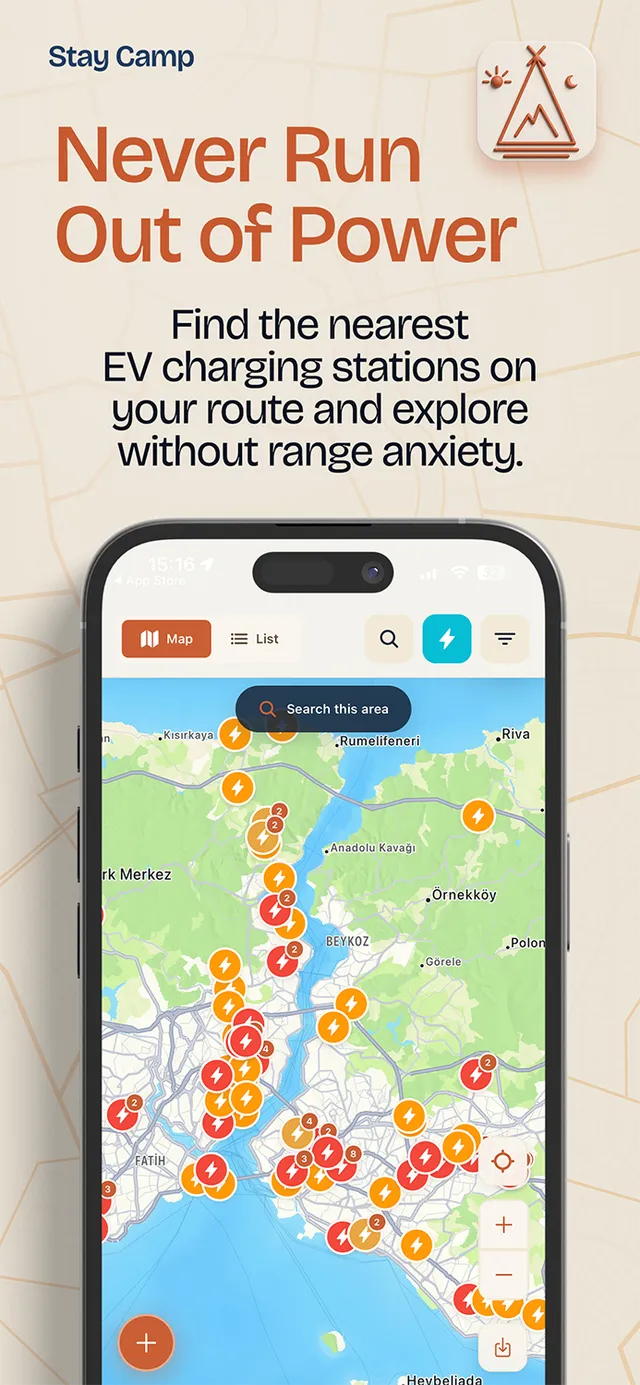 Stay Camp – Never Run Out of Power