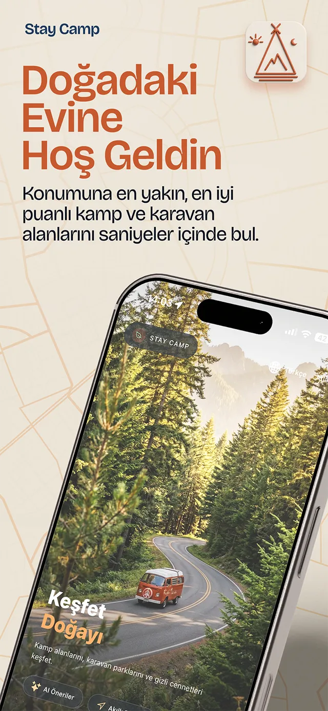 Stay Camp – Doğadaki Evine Hoş Geldin