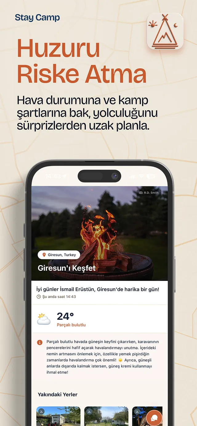 Stay Camp – Huzuru Riske Atma