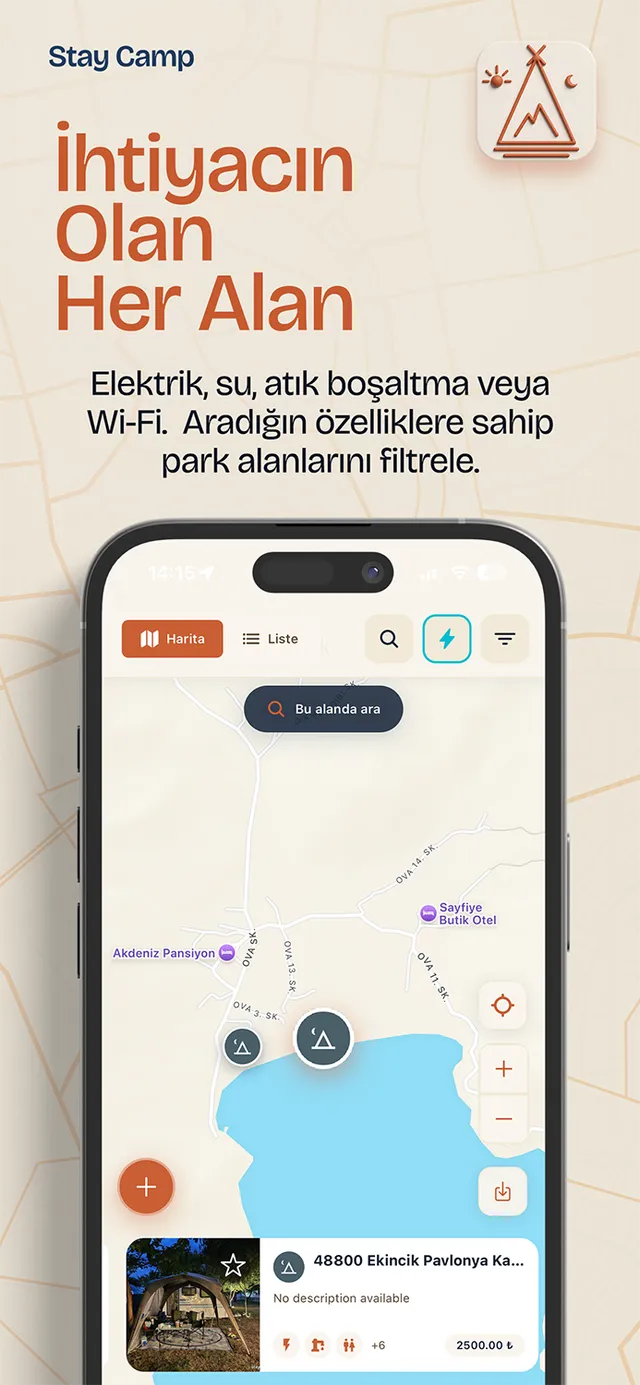 Stay Camp – İhtiyacın Olan Her Alan